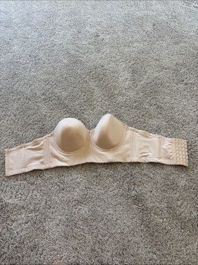 Amazon Strapless Beige/ Nude Push-Up Bra - Convertible Support